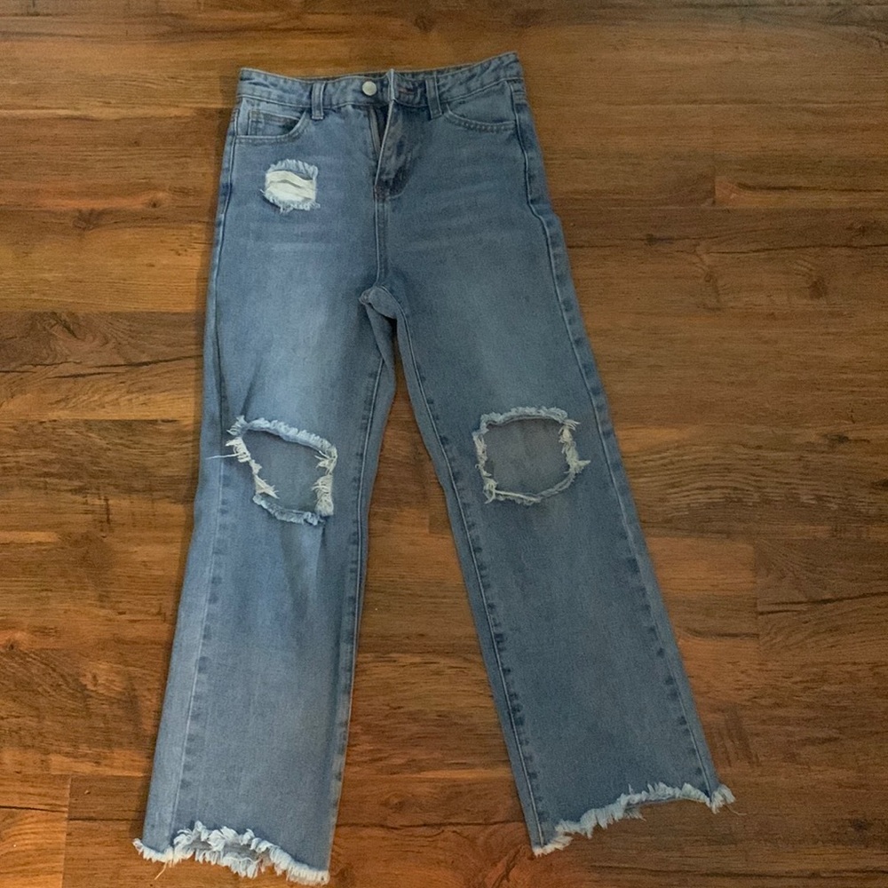 Bagging, trendy, Girls jeans, Only wore once!!!